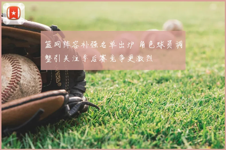 篮网阵容补强名单出炉 角色球员调整引关注季后赛竞争更激烈