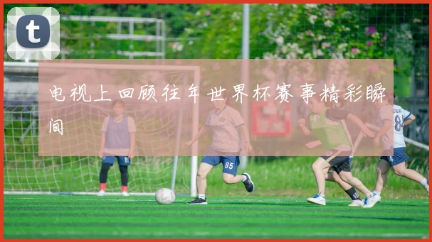 电视上回顾往年世界杯赛事精彩瞬间